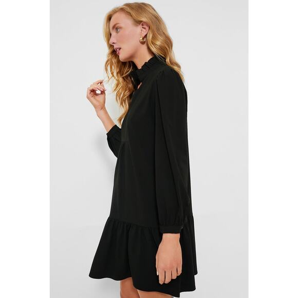 TUCKERNUCK Black Crepe Palmerston Dress Size S NWT Retail $168 Tuckernuck - Picture 5 of 7